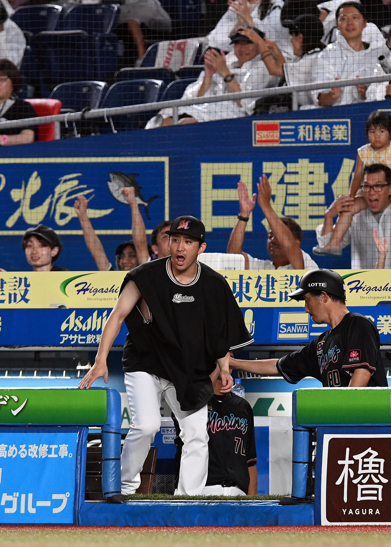 ロッテ対西武　今季6勝目を挙げたロッテ小島（撮影・たえ見朱実）