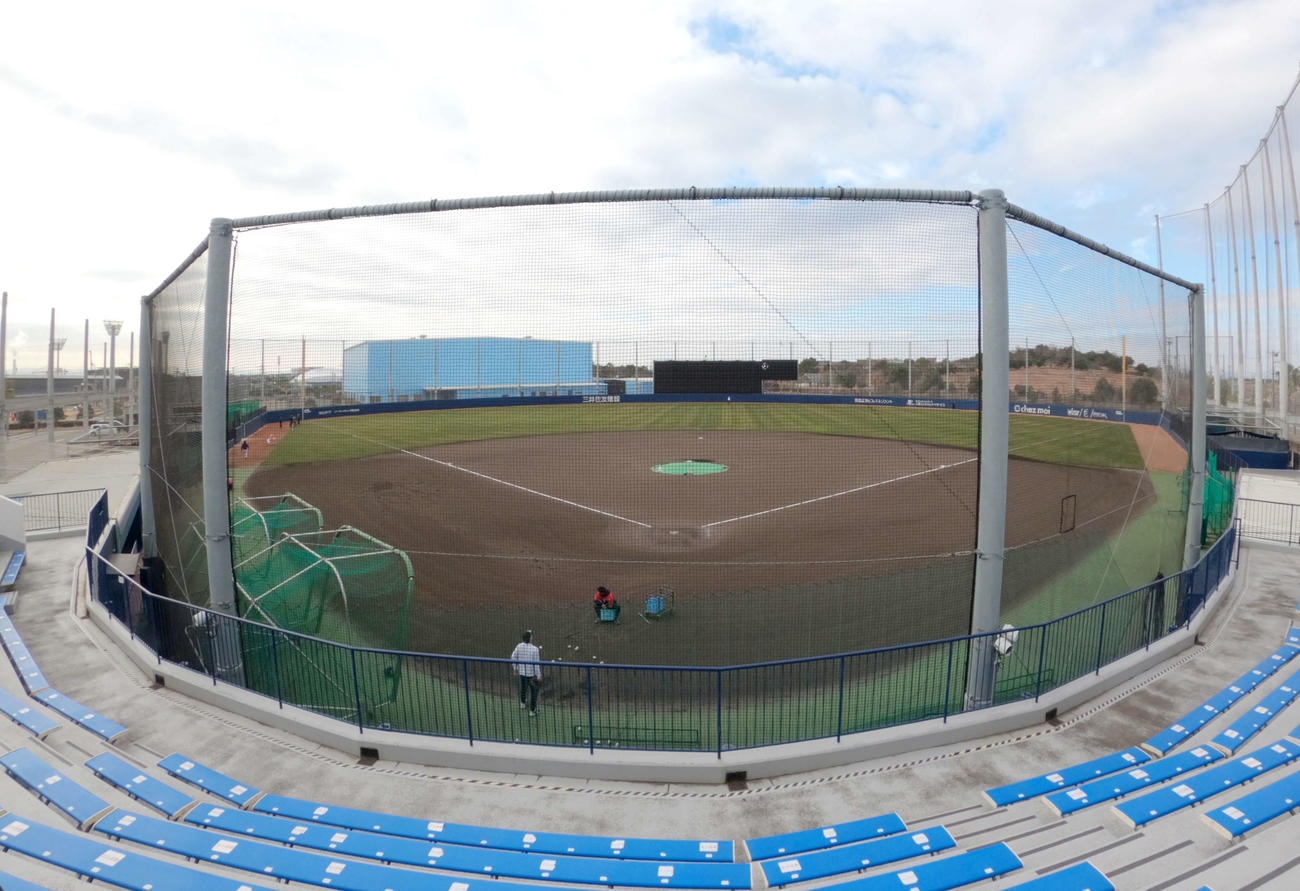 杉本商事バファローズスタジアム舞洲（2022年1月22日撮影）