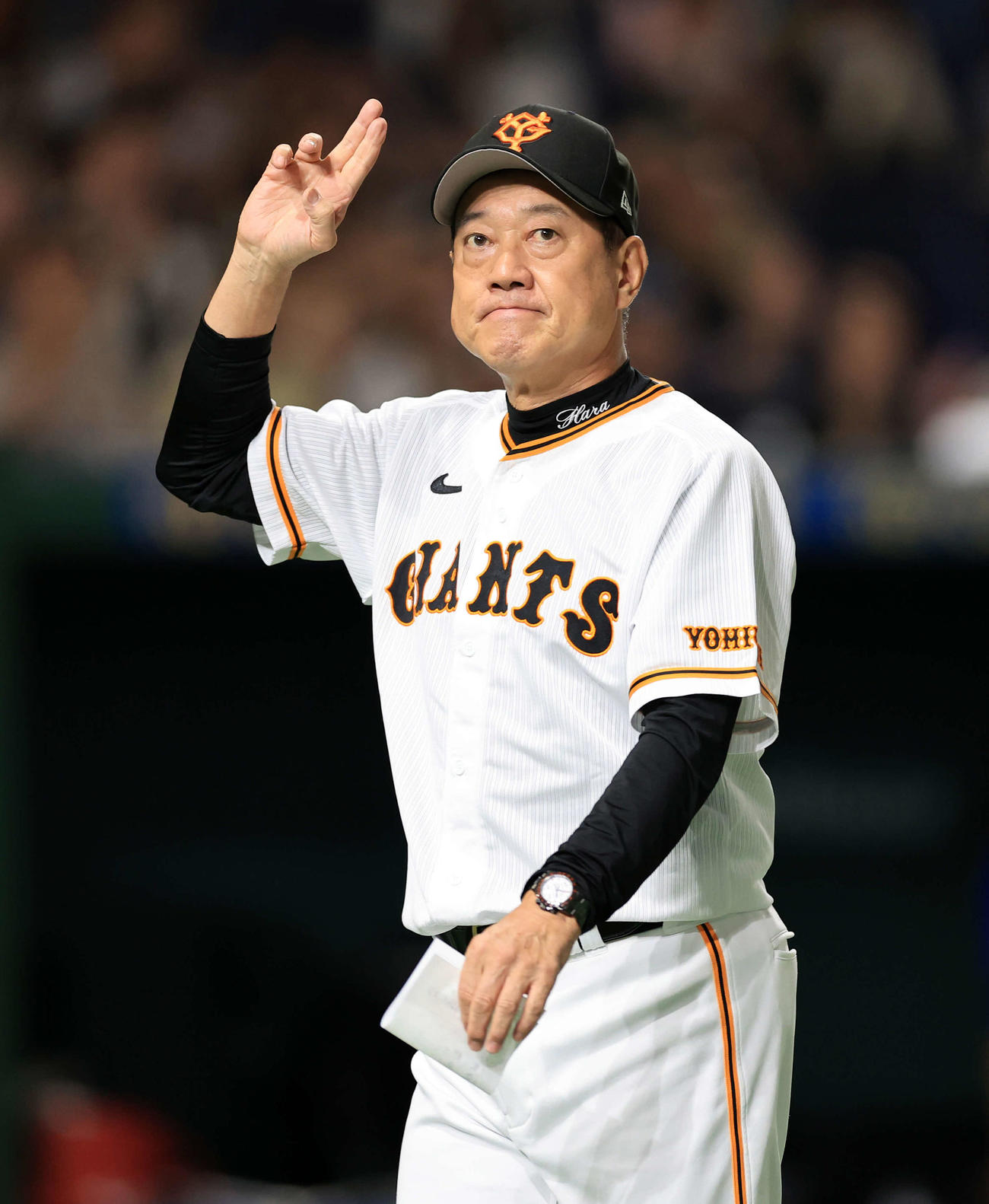 巨人原辰徳監督（23年8月13日撮影）