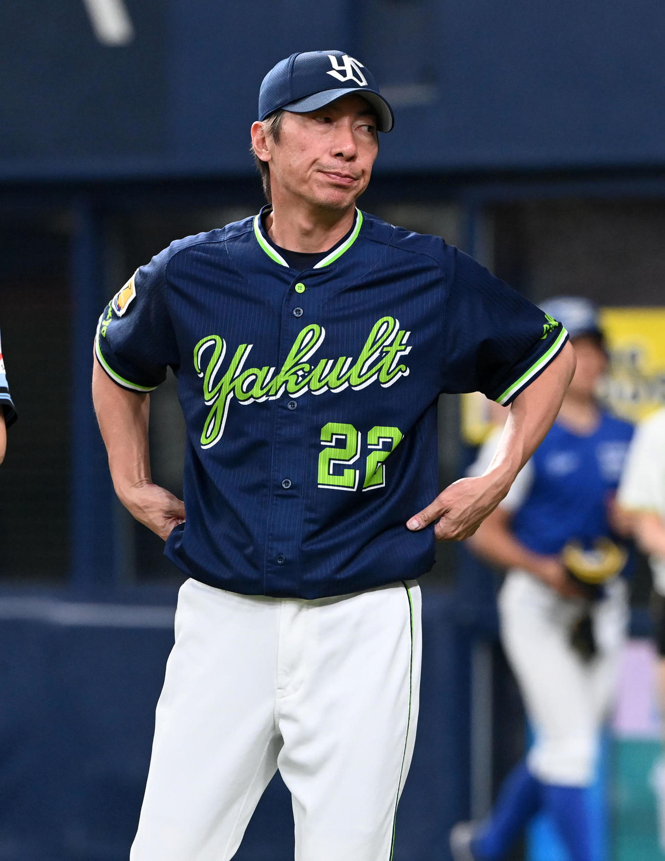 ヤクルト高津臣吾監督（2023年8月13日撮影）