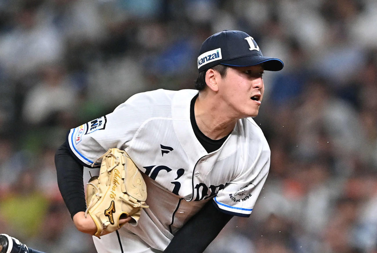 西武隅田知一郎（23年7月撮影）