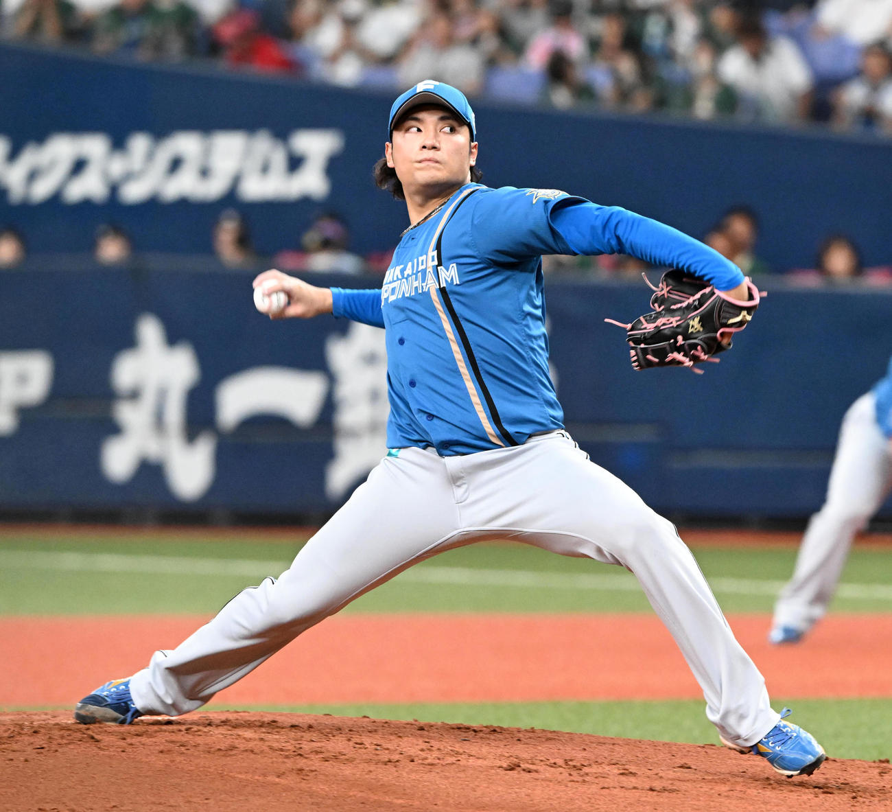 オリックス対日本ハム　日本ハム先発の伊藤大海（撮影・前岡正明）