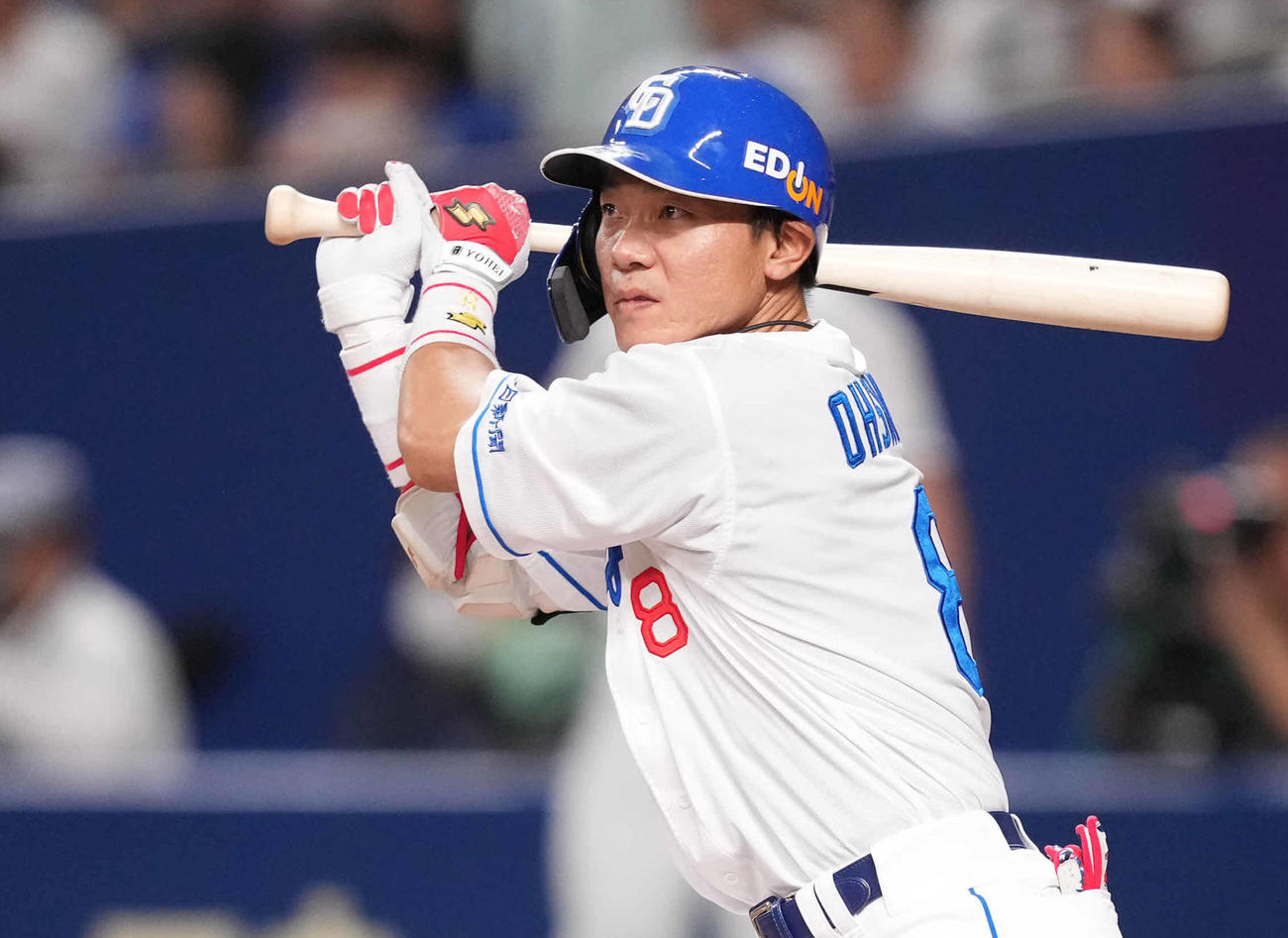 中日大島洋平（2023年8月16日撮影）