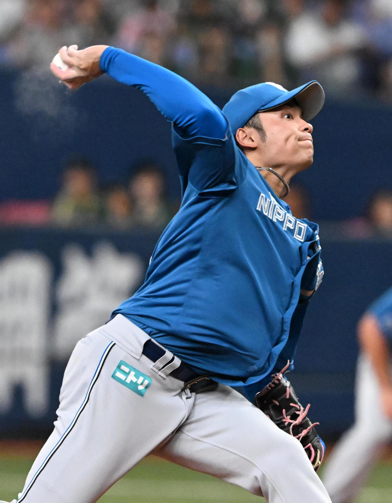 オリックス対日本ハム　日本ハム先発の伊藤大海（撮影・前岡正明）