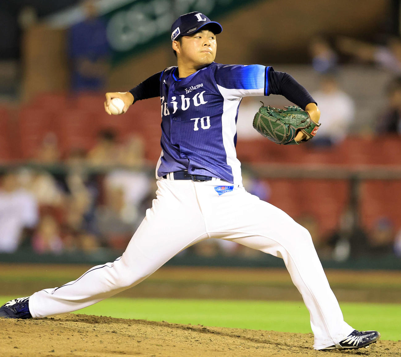 西武・豆田泰志（2023年7月撮影）