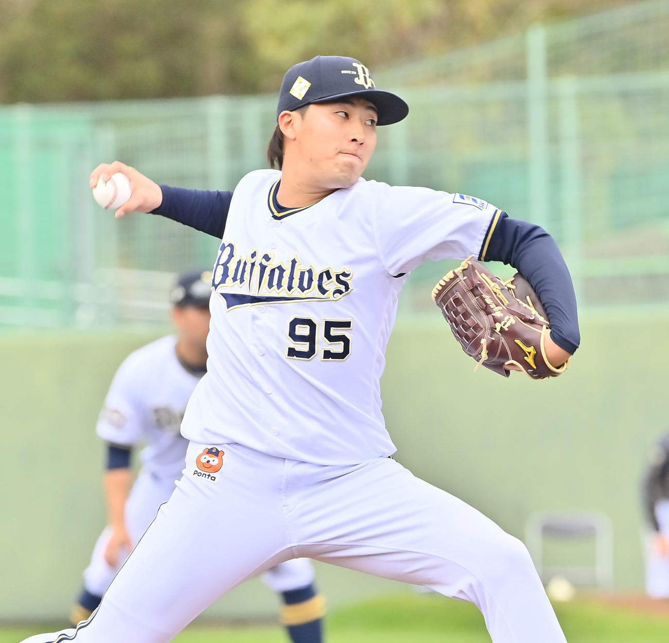 オリックス東晃平（2023年2月12日撮影）