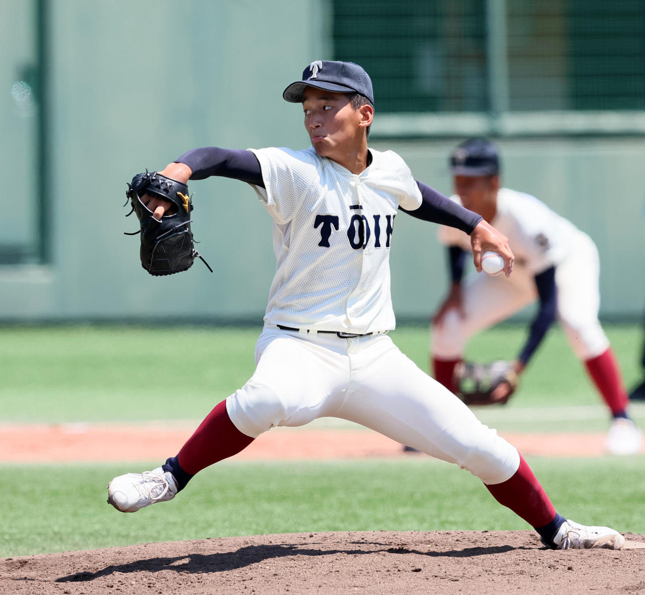 大阪桐蔭・前田悠伍（2023年7月24日撮影）