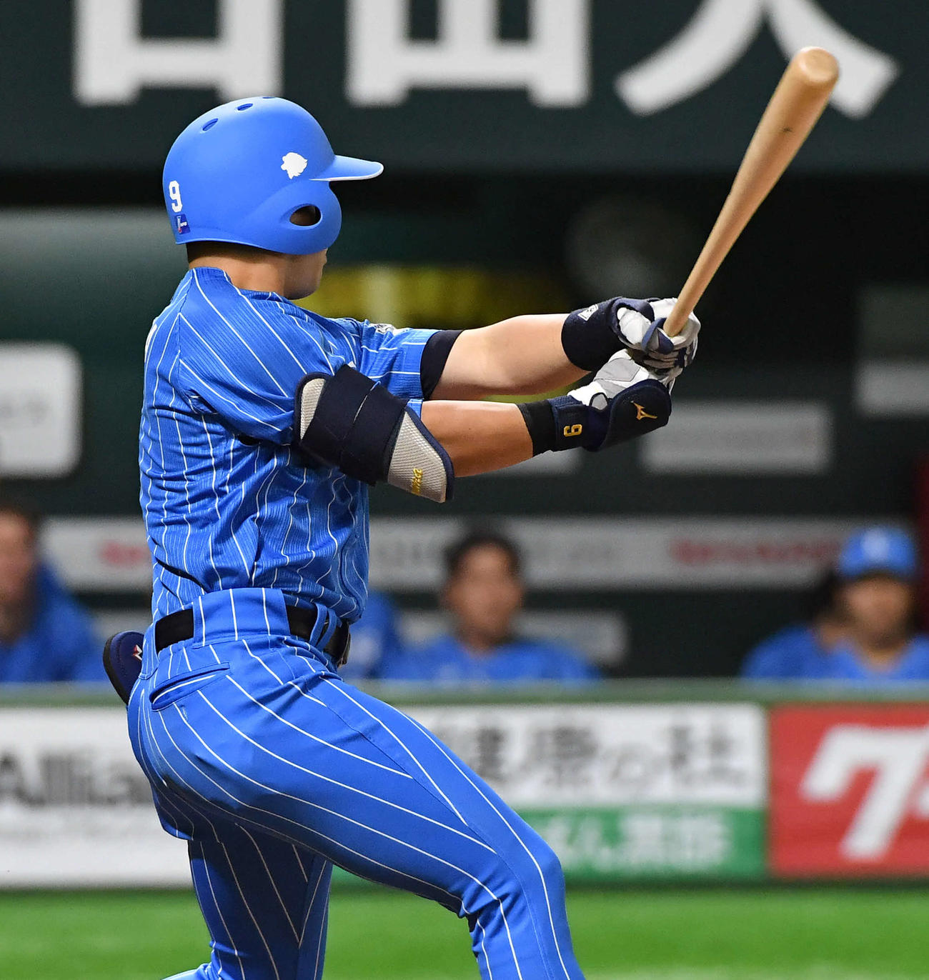 ソフトバンク対西武　6回表西武1死一、三塁、蛭間は勝ち越しの左前適時打を放つ（撮影・岩下翔太）