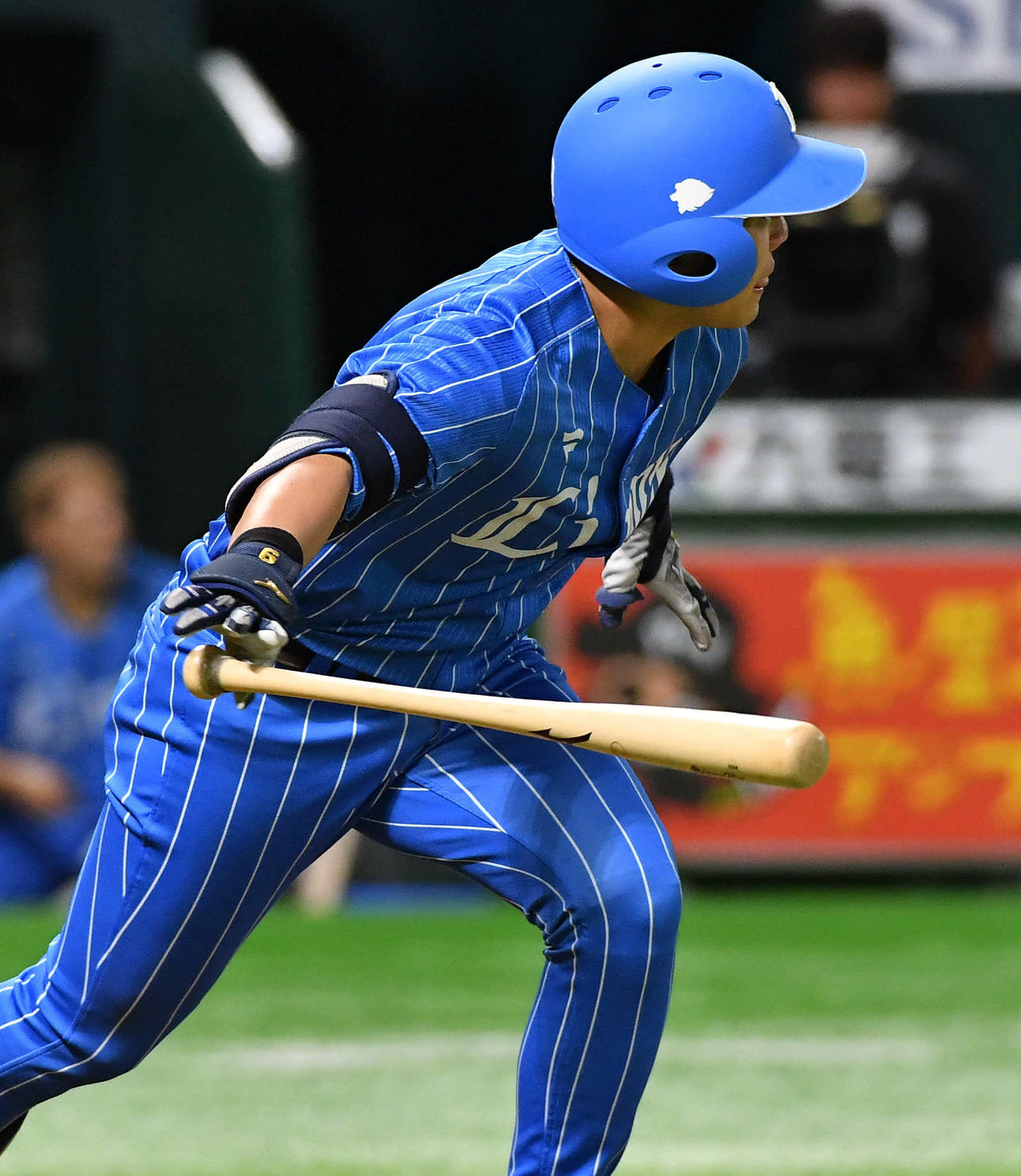 ソフトバンク対西武　6回表西武1死一、三塁、蛭間は勝ち越しの左前適時打を放つ（撮影・岩下翔太）