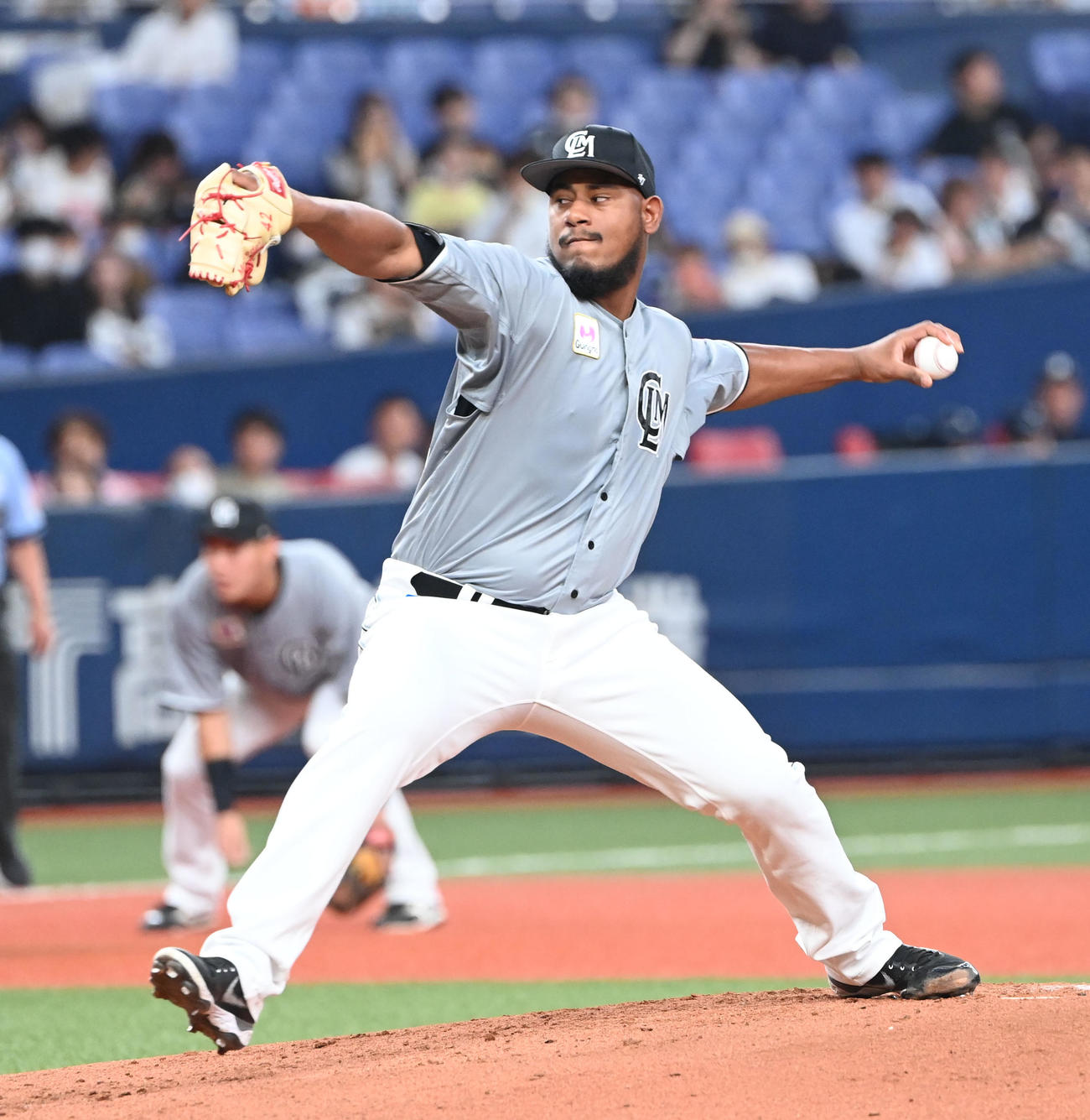 ロッテのメルセデス（2023年7月11日撮影）