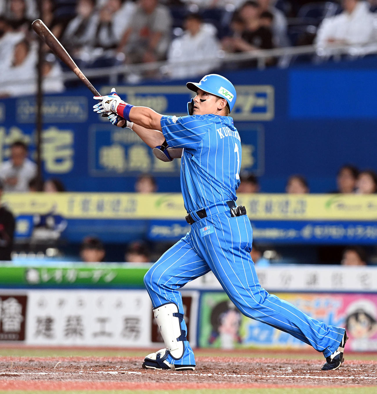 栗山巧（2023年8月13日撮影）