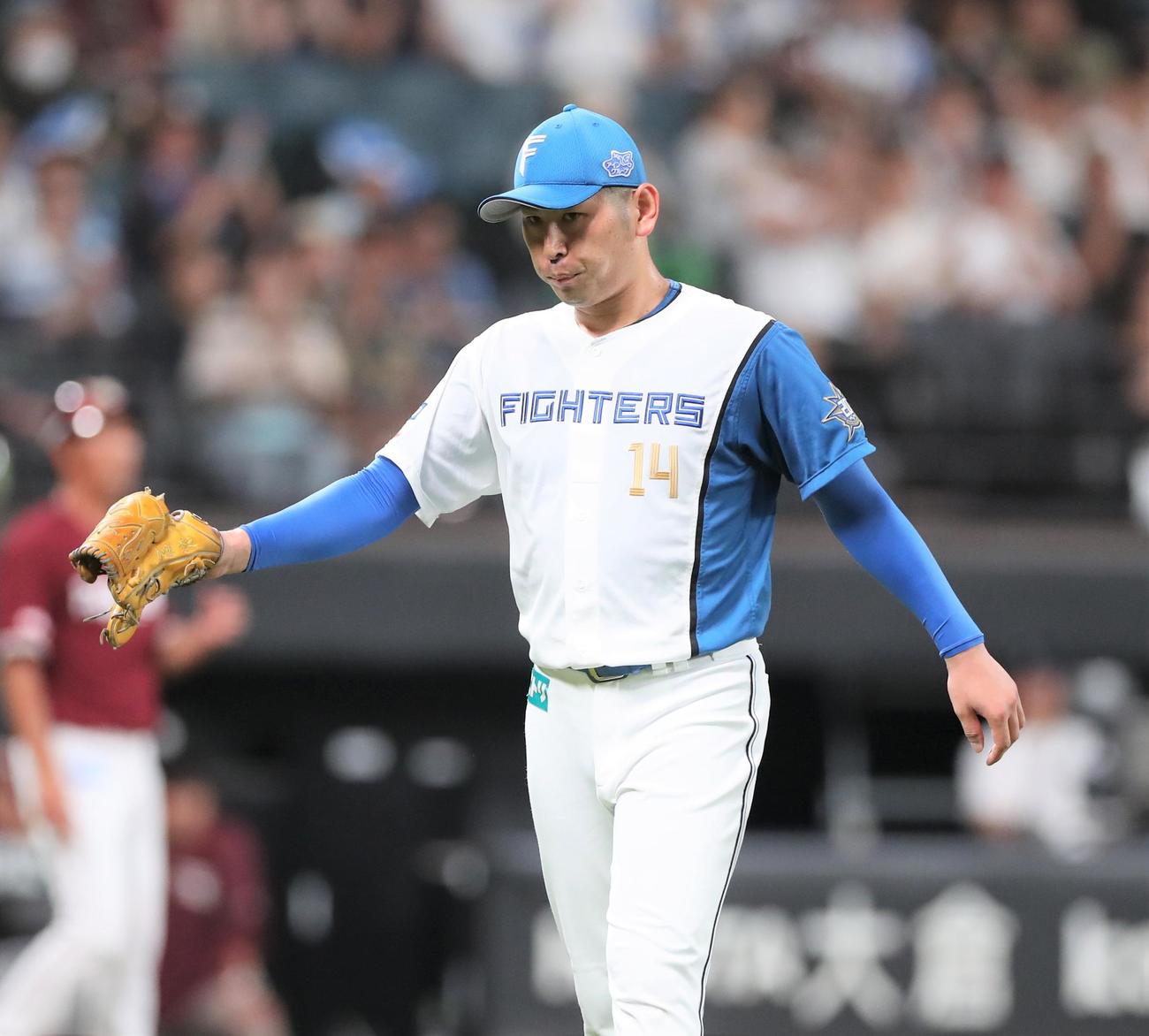日本ハム加藤貴之（2023年8月22日撮影）