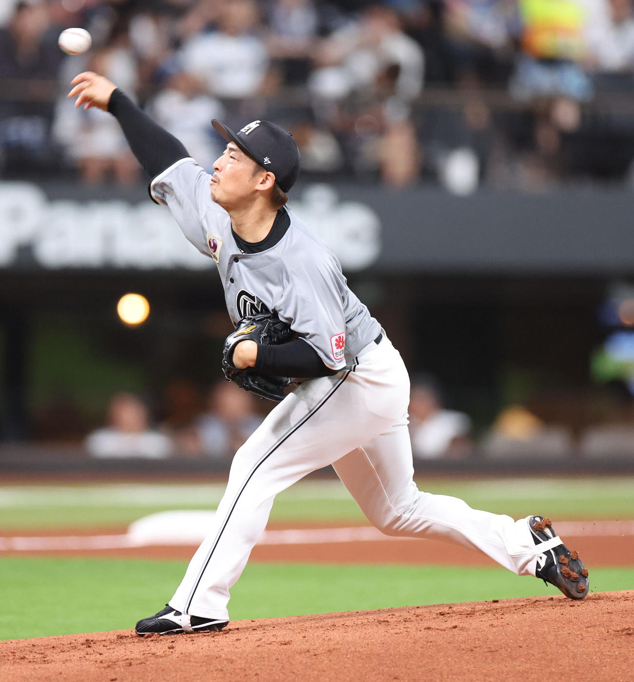 ロッテ美馬学（23年8月17日撮影）