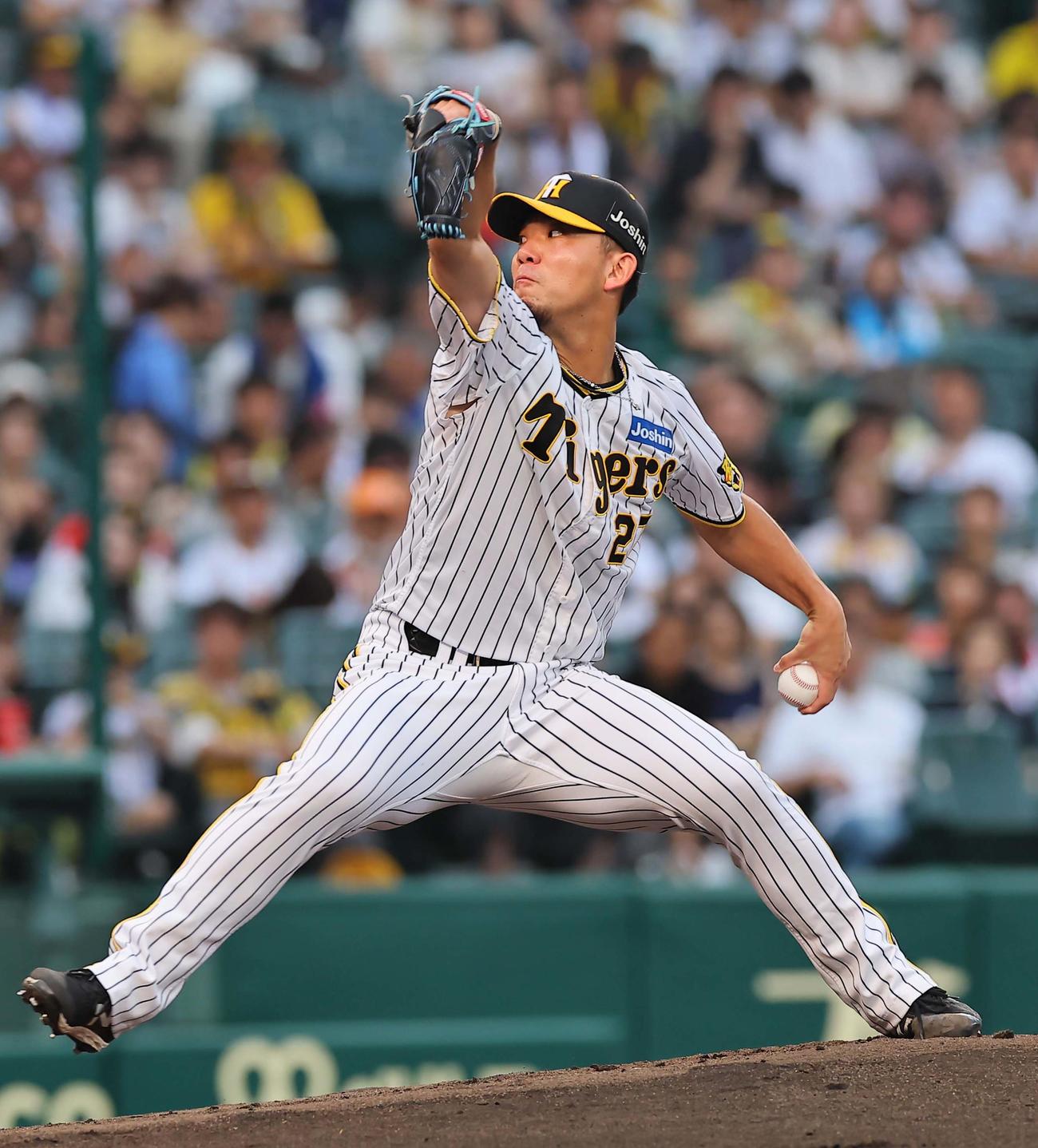 阪神伊藤将司（2023年7月8日撮影）