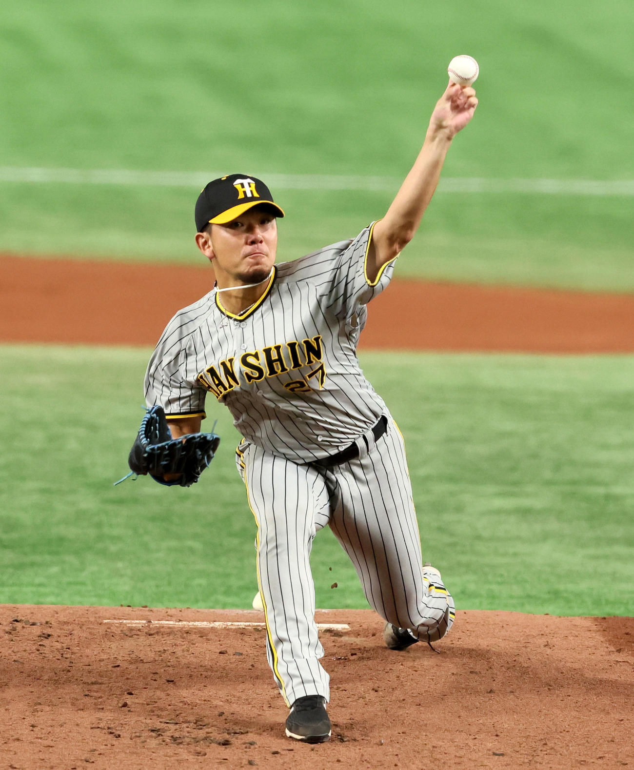 巨人対阪神　巨人戦に先発する伊藤将（撮影・加藤哉）