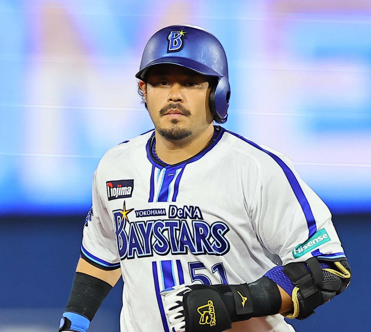 DeNA宮崎敏郎（2023年8月18日撮影）