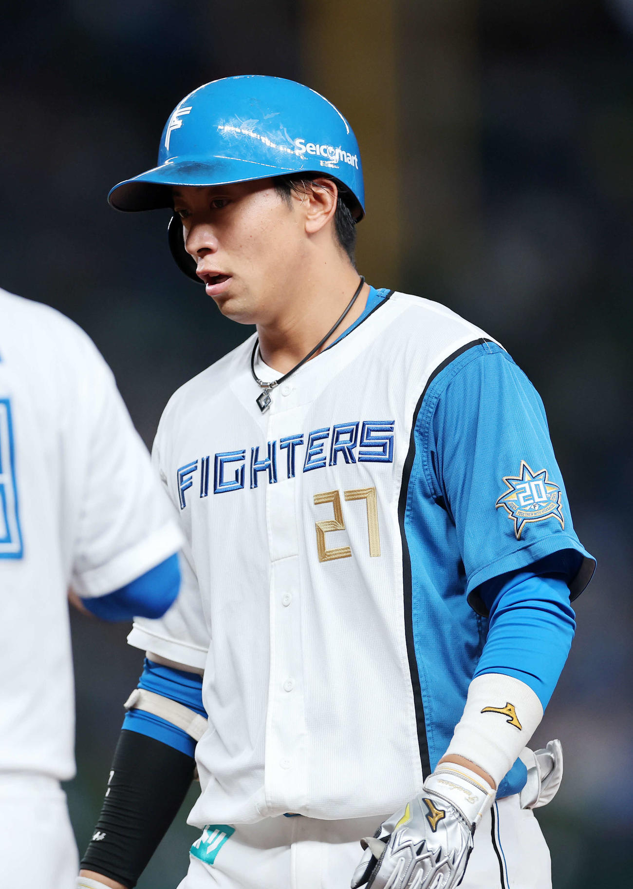 西武対日本ハム　4回表日本ハム1死一、二塁、古川は左前安打を放つ（撮影・鈴木正人）