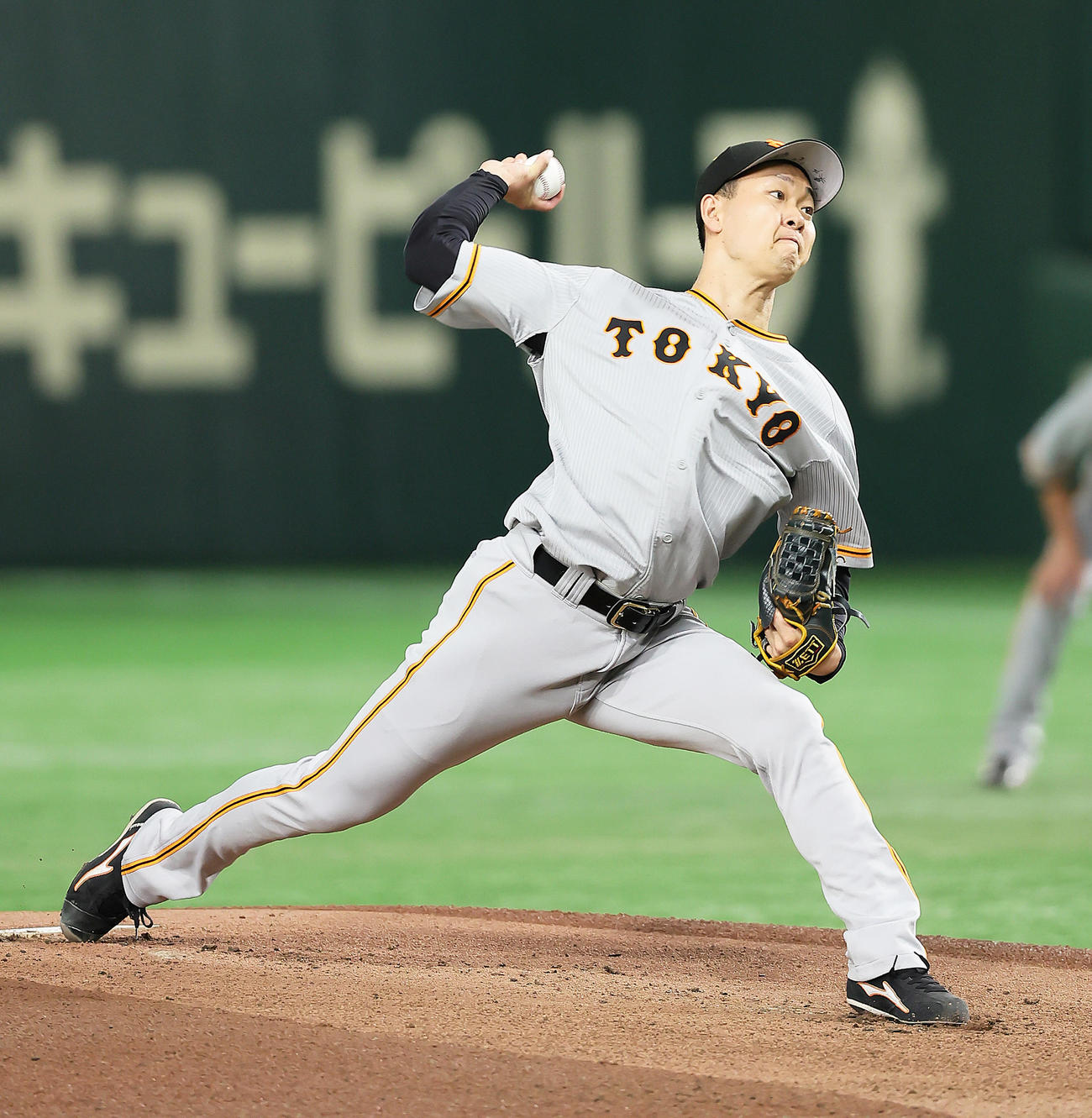 巨人山崎伊織（2023年8月22日撮影）