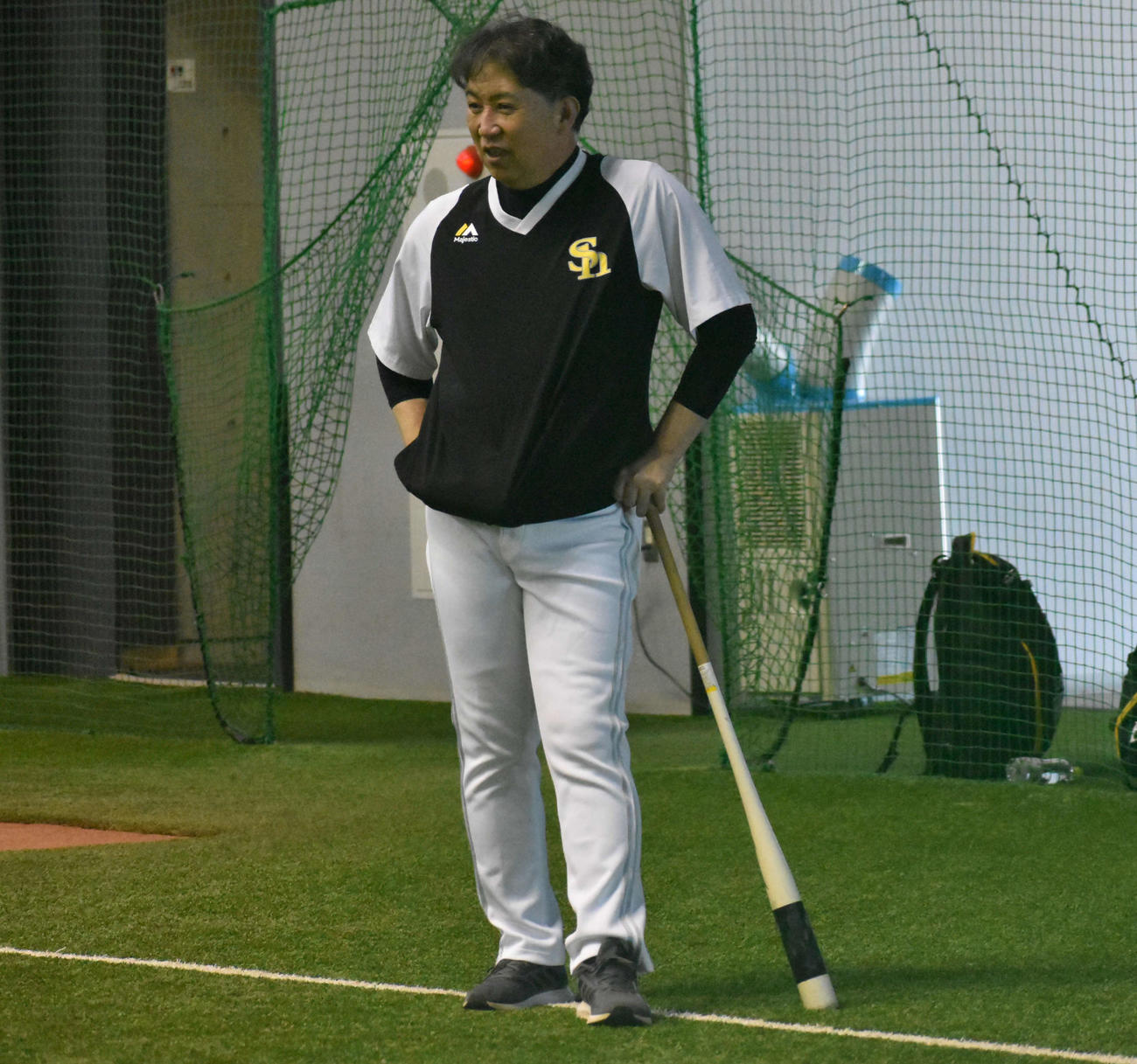 ソフトバンク斎藤学投手コーチ（2023年8月21日撮影）