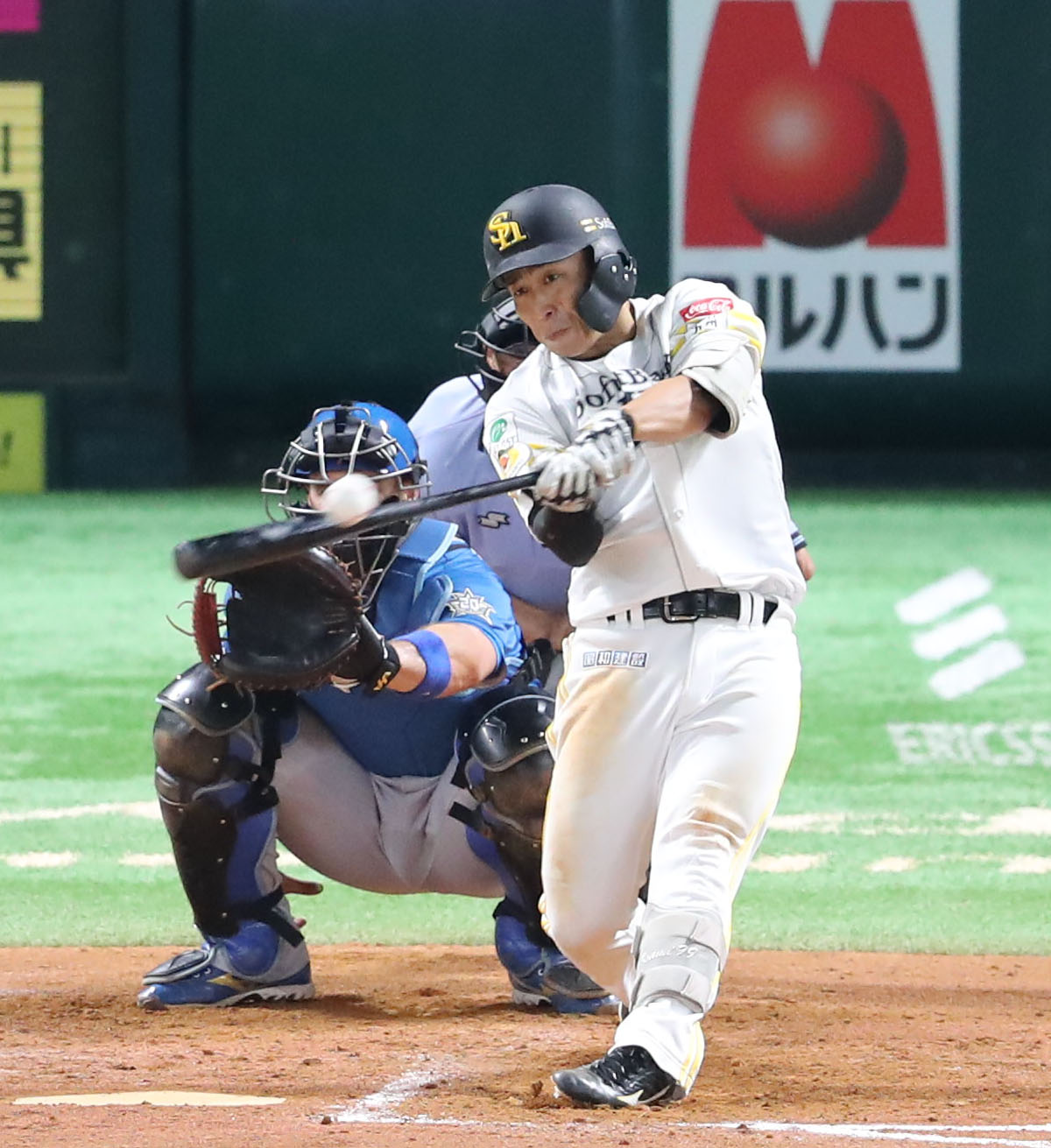 ソフトバンク野村勇（2023年7月6日撮影）
