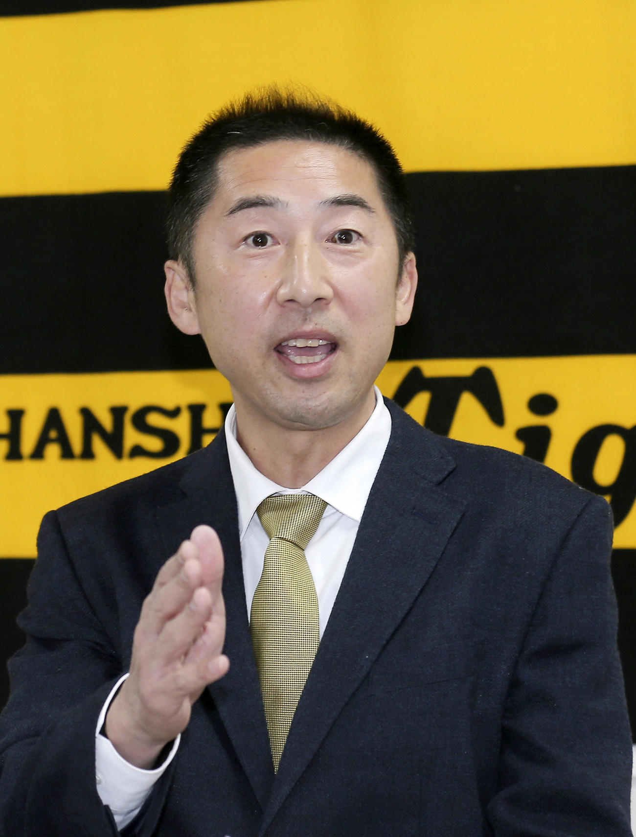 阪神今岡打撃コーチ（2023年1月撮影）