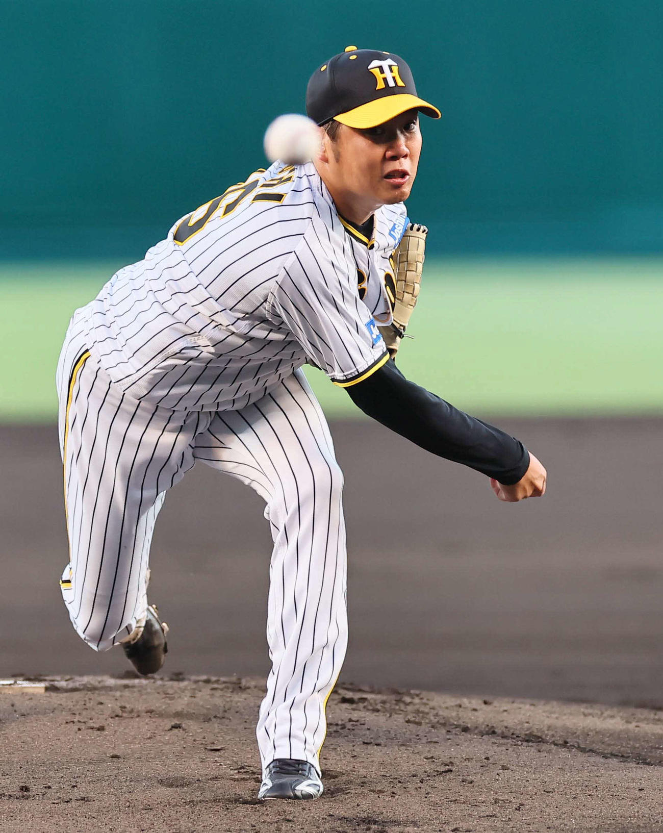 阪神対DeNA　阪神先発の西勇（撮影・上田博志）