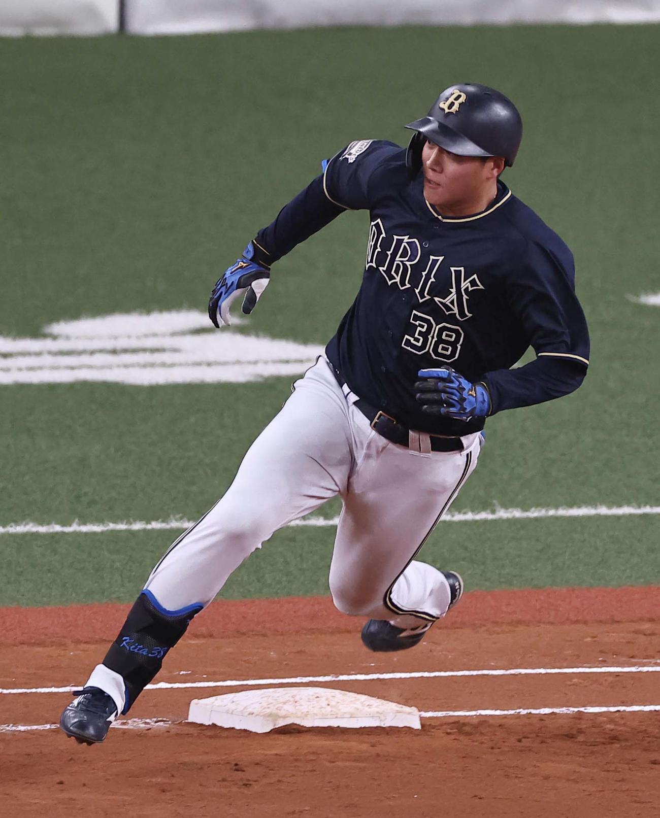 オリックス来田涼斗（2023年3月25日撮影）