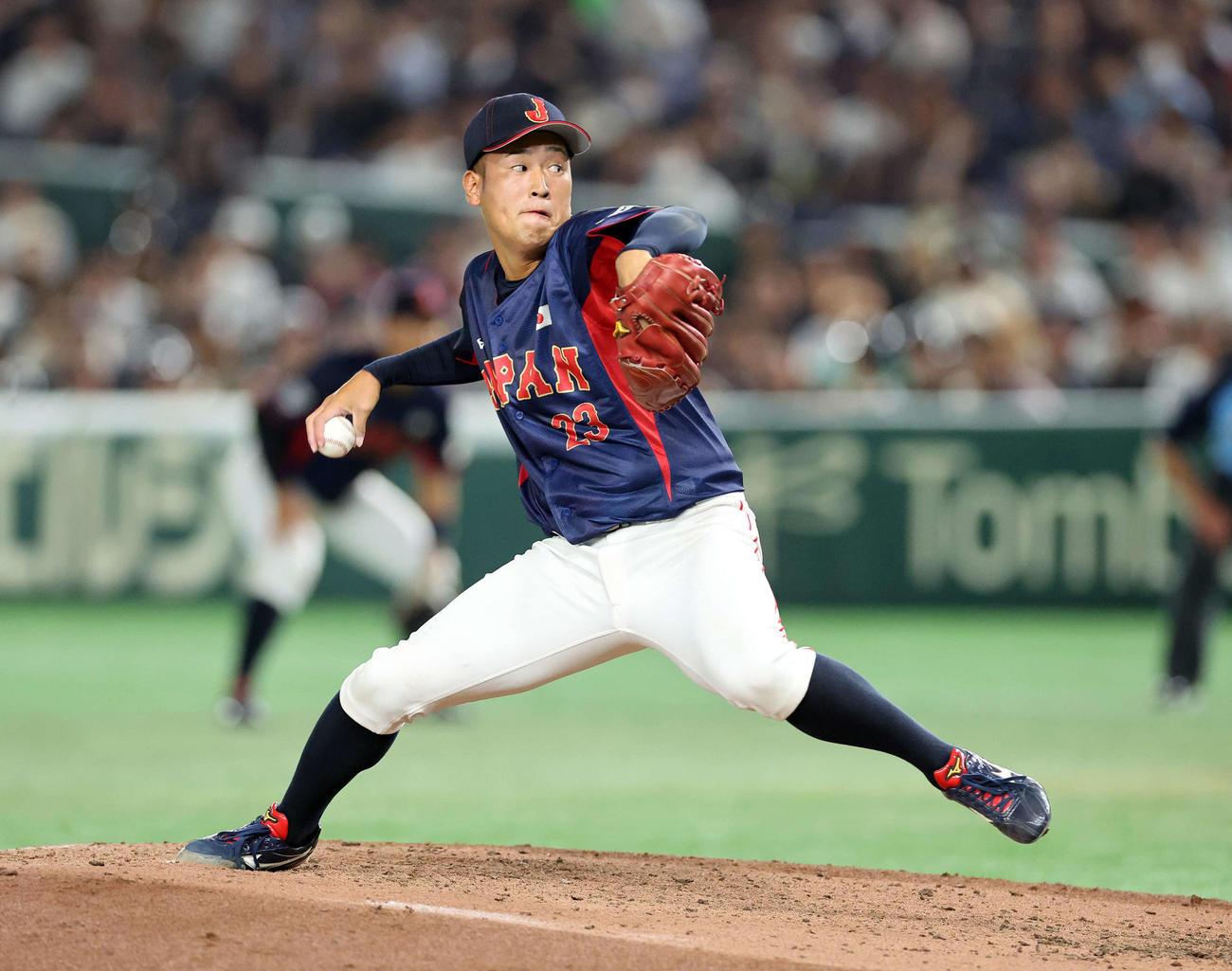 大商大・上田大（2023年8月28日撮影）