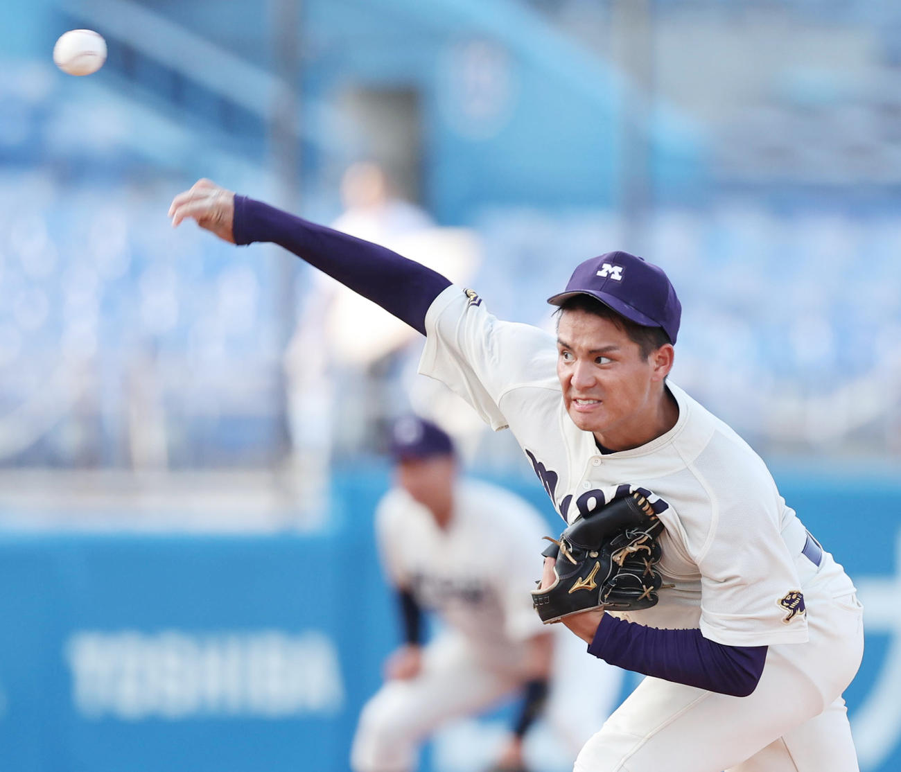 明大・蒔田（9月10日撮影・野上伸悟）