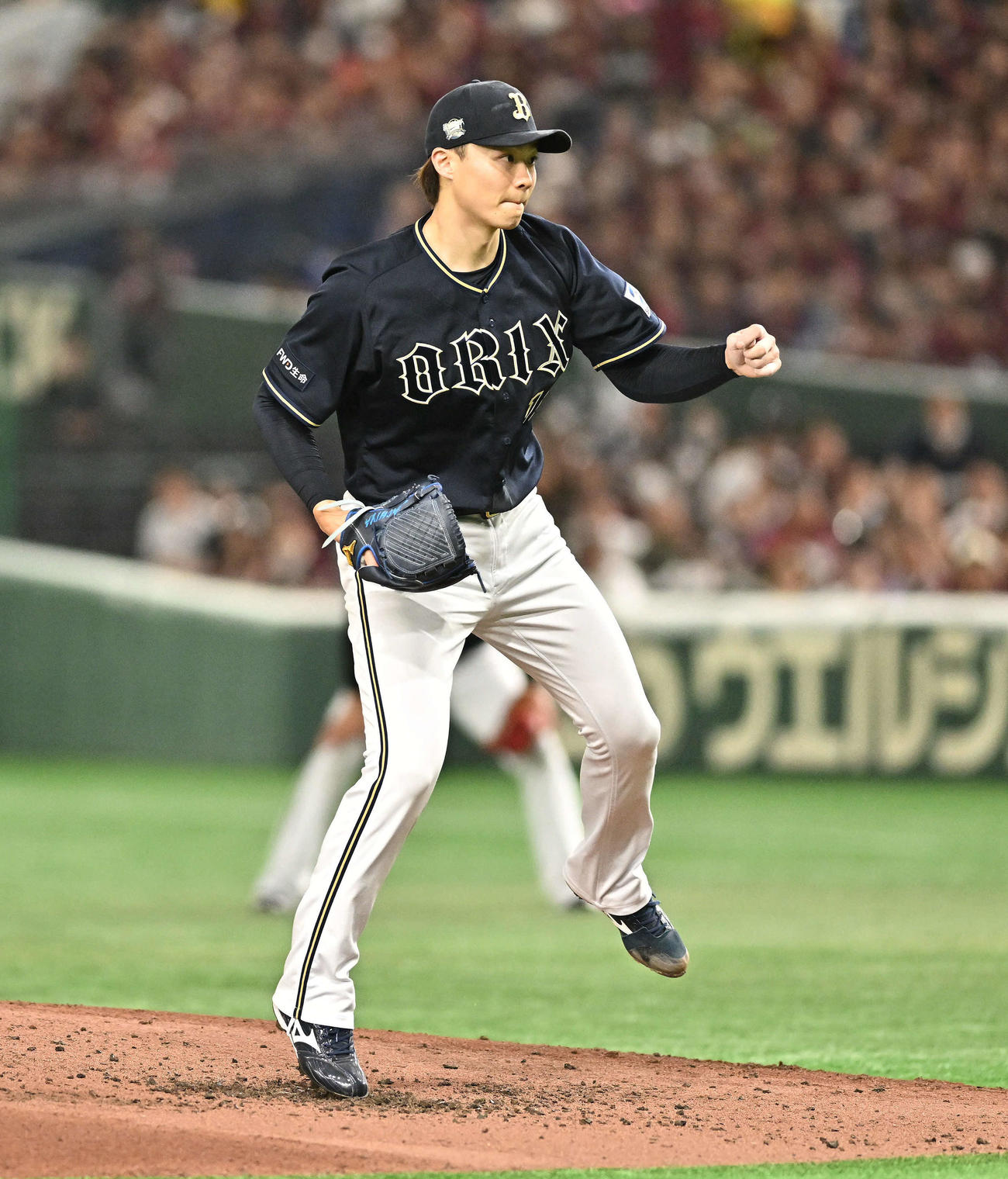 オリックス山崎福也（2023年7月4日撮影）