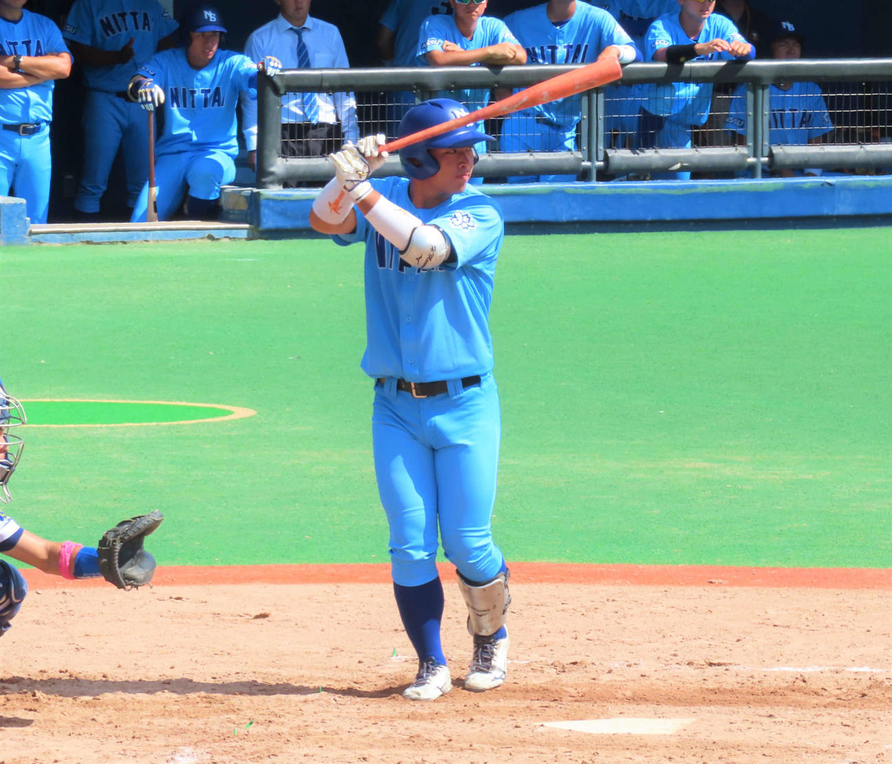 日体大・門馬功内野手（撮影・黒須亮）