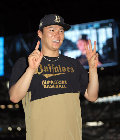 【翌日内発送】オリックス　山本由伸　ユニホーム　O オリックス】山本由伸が“瞬間4冠”7回0封13勝「すごく充実」日本ハム