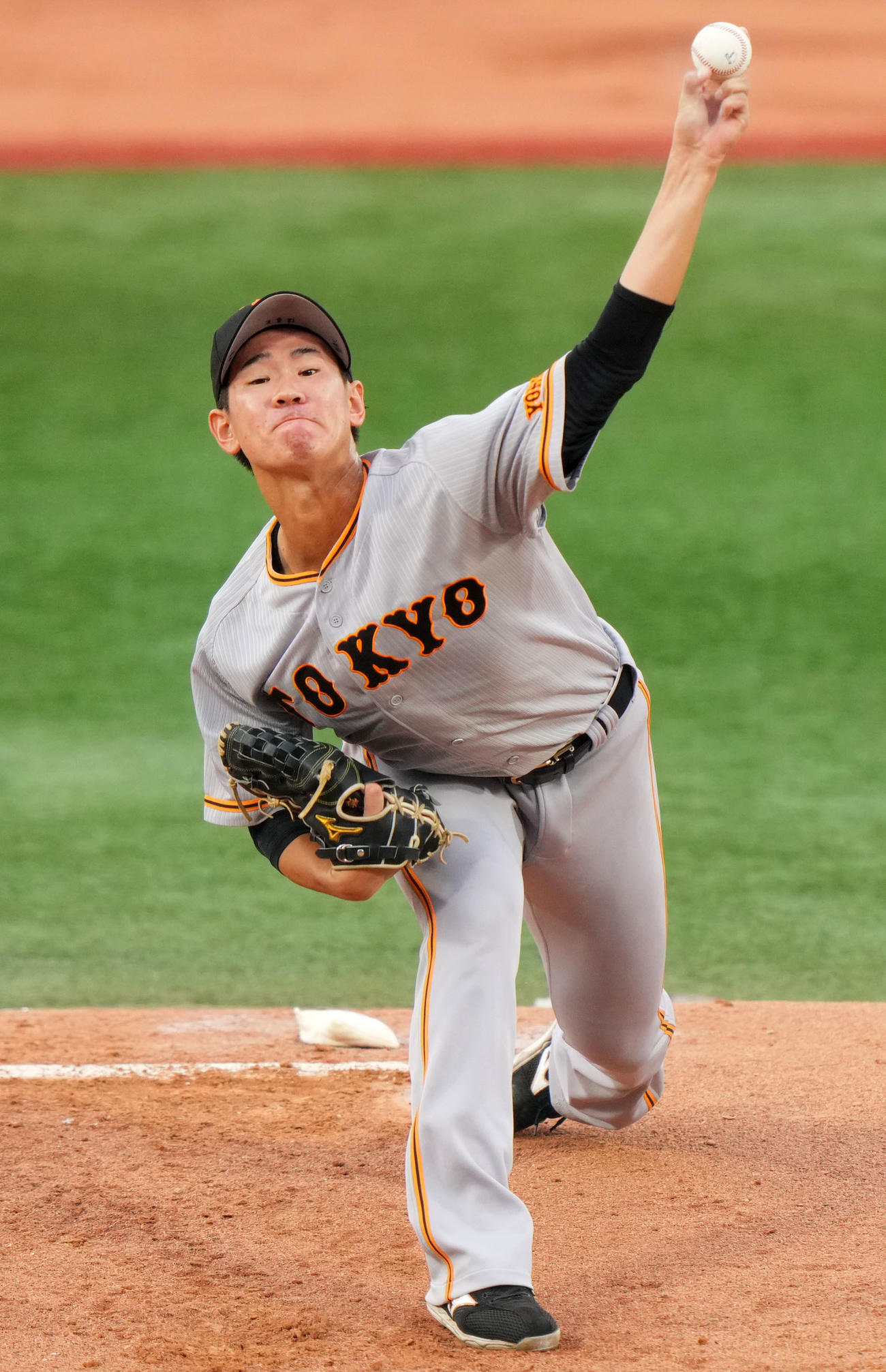 巨人井上温大（2023年9月3日撮影）