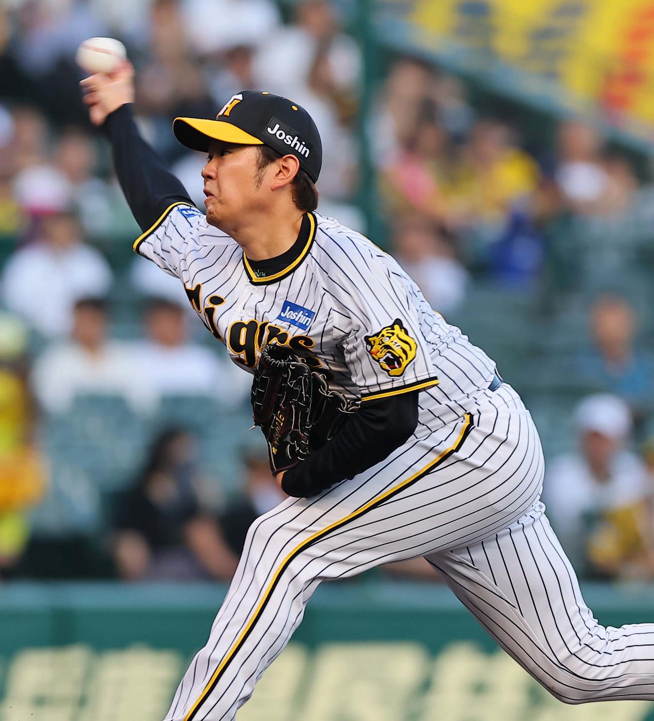 阪神西勇輝（2023年6月27日撮影）