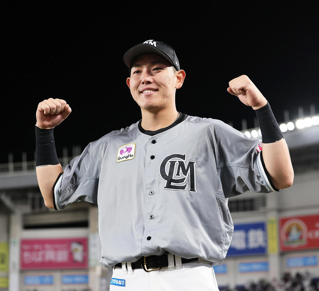 ロッテ安田尚憲（2023年5月24日撮影）
