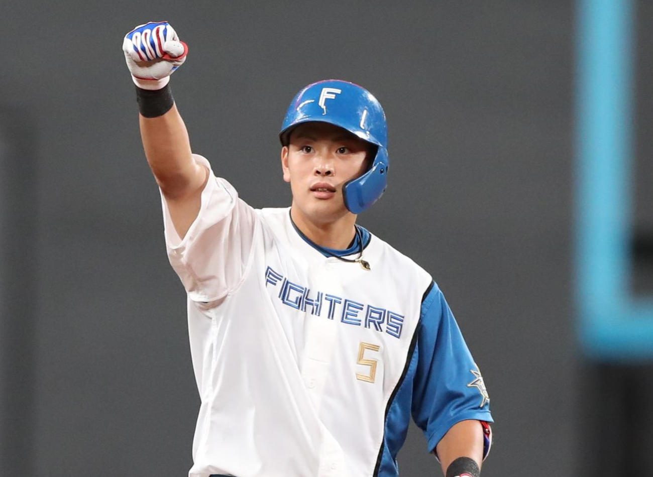 日本ハム野村佑希（2023年8月撮影）