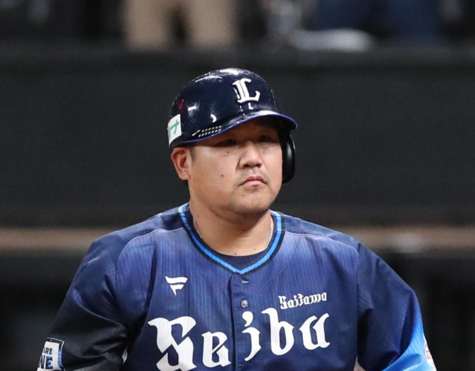 西武中村剛也（撮影・佐藤翔太）