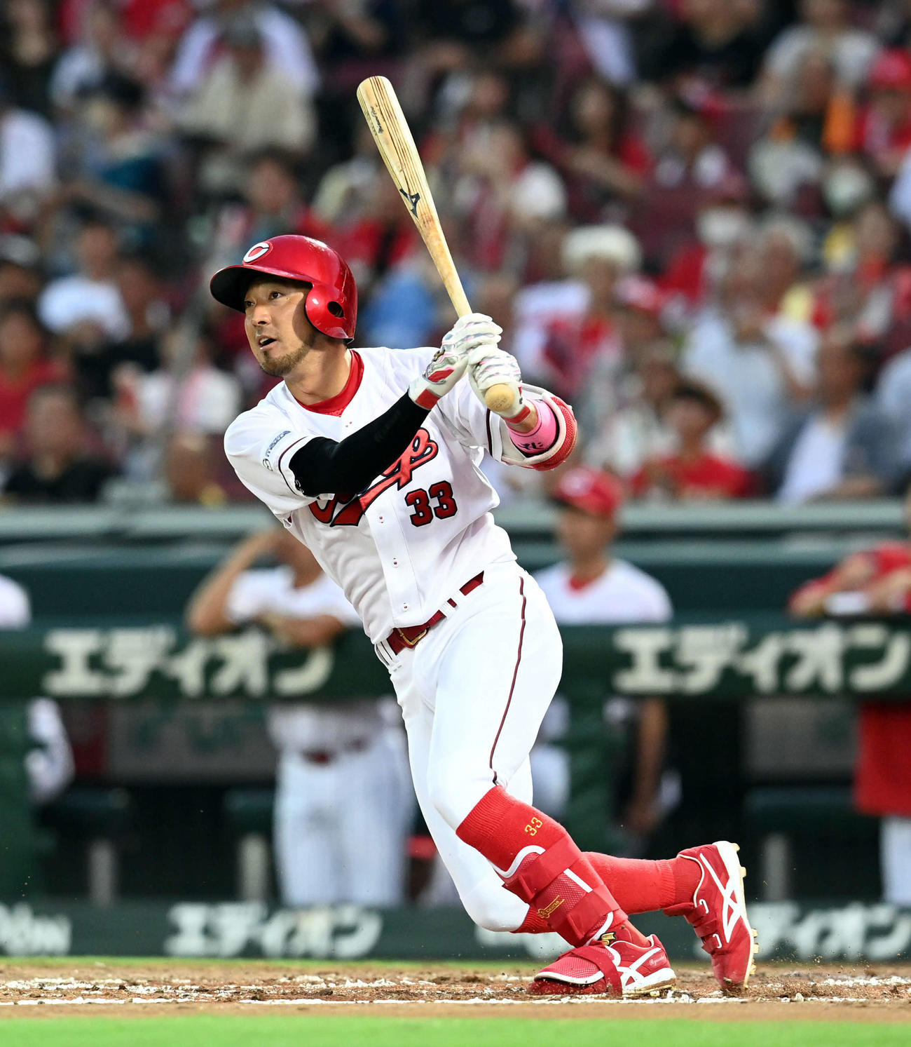広島菊池涼介（2023年8月撮影）