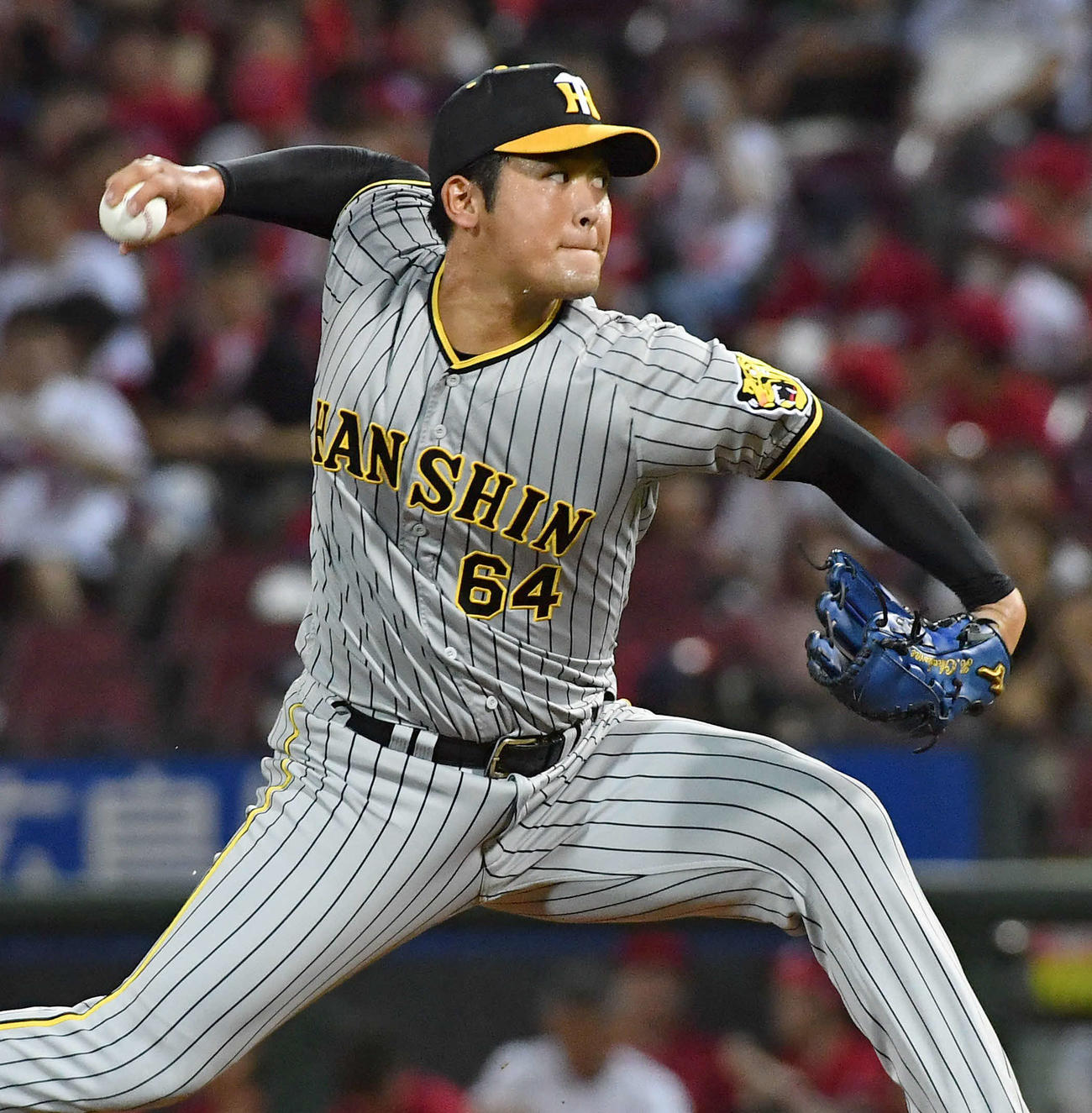 阪神岡留英貴（2023年8月撮影）