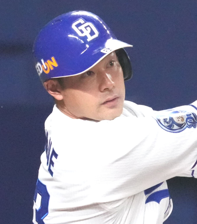中日堂上直倫（2021年9月14日撮影）