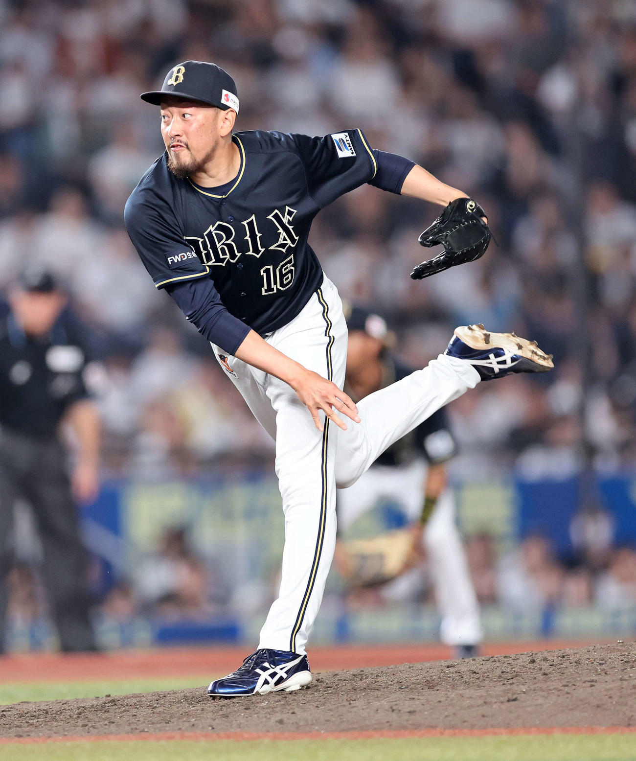 オリックス平野佳寿（2023年9月10日撮影）