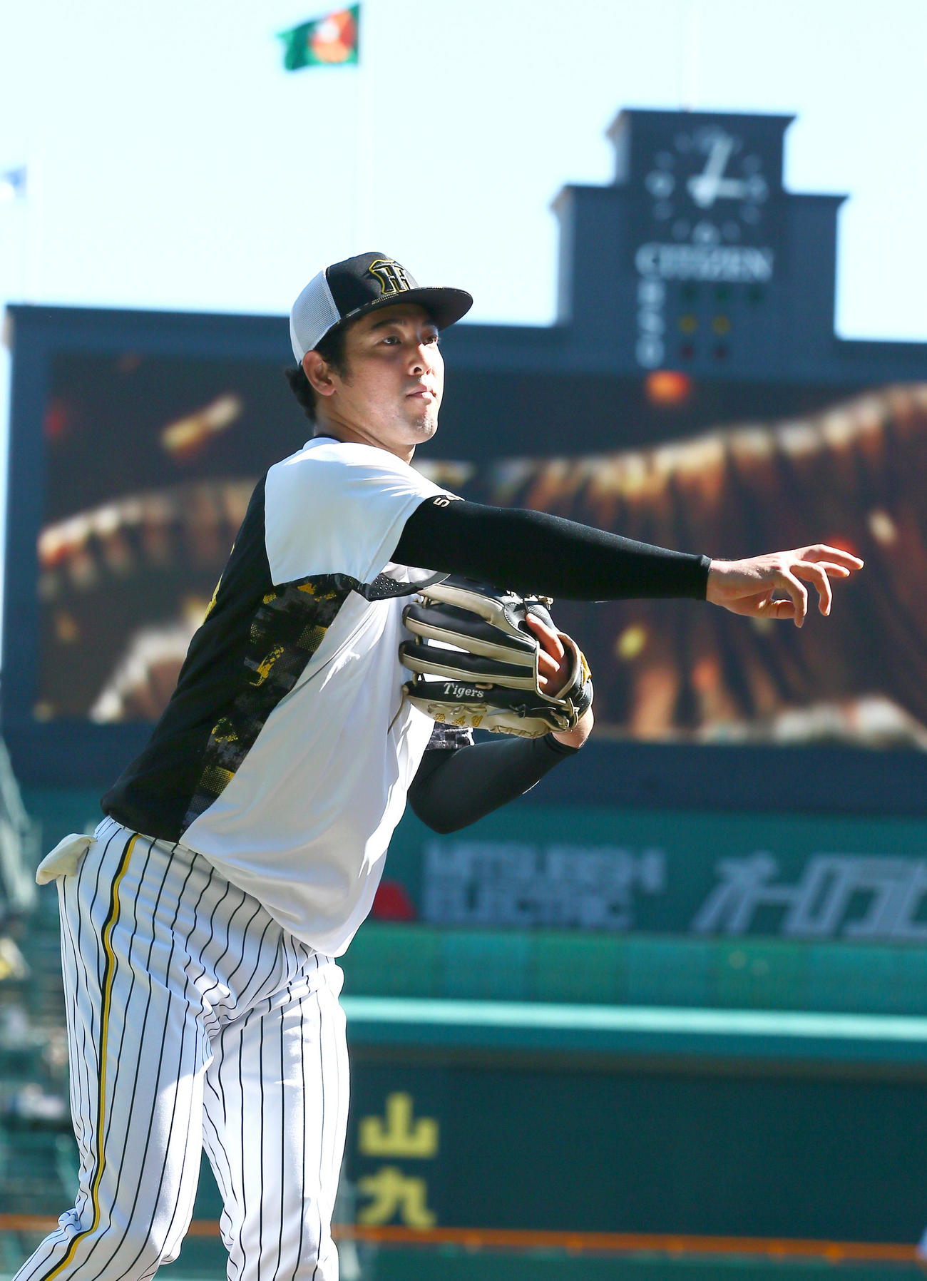 阪神加治屋蓮（2023年8月29日撮影）