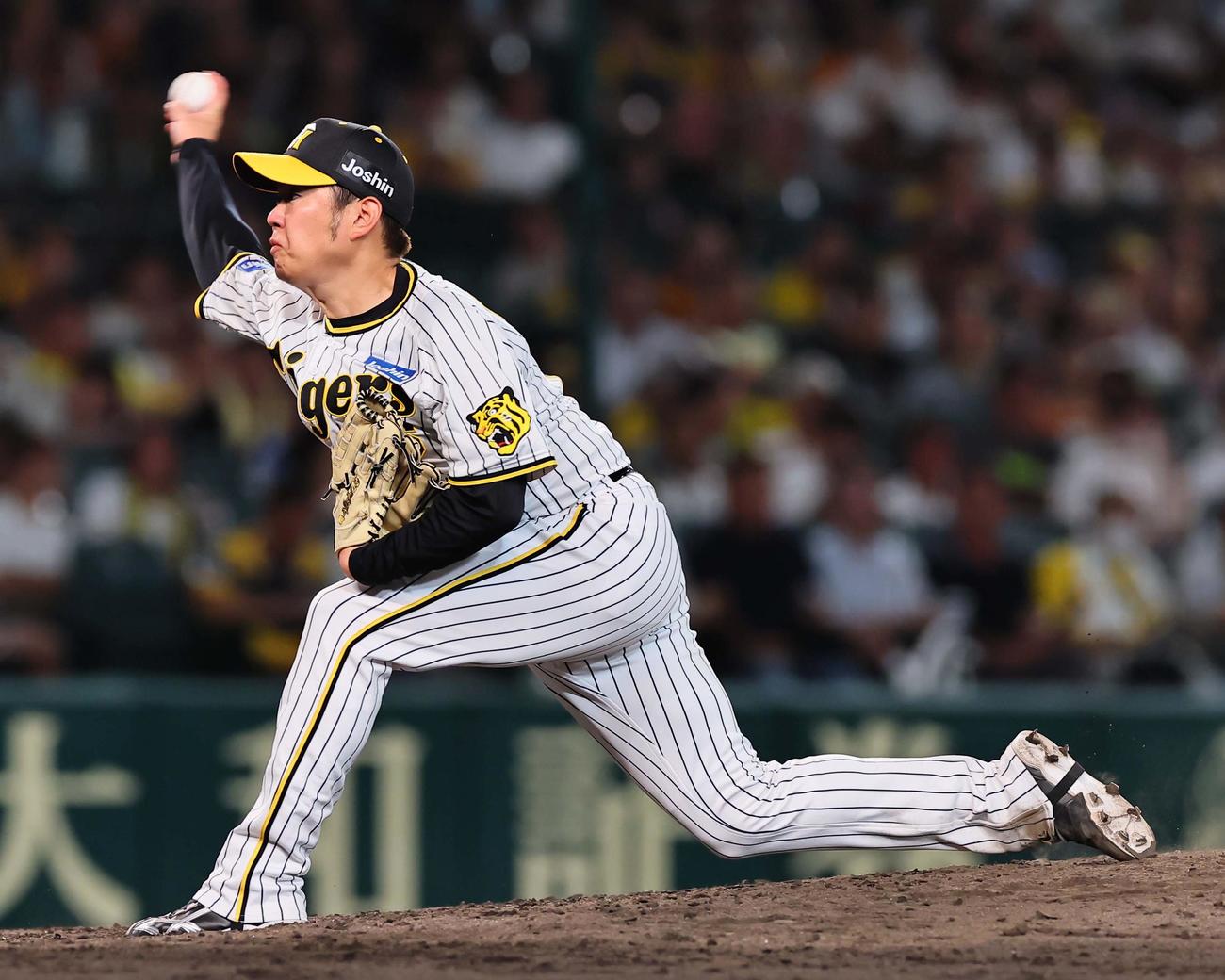 阪神対巨人　阪神先発の西勇（撮影・上田博志）