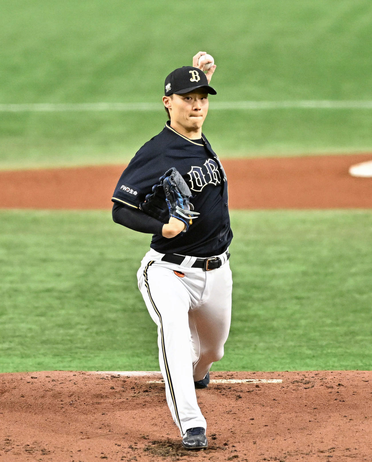 13日先発予定のオリックス山崎福也（23年7月4日撮影）