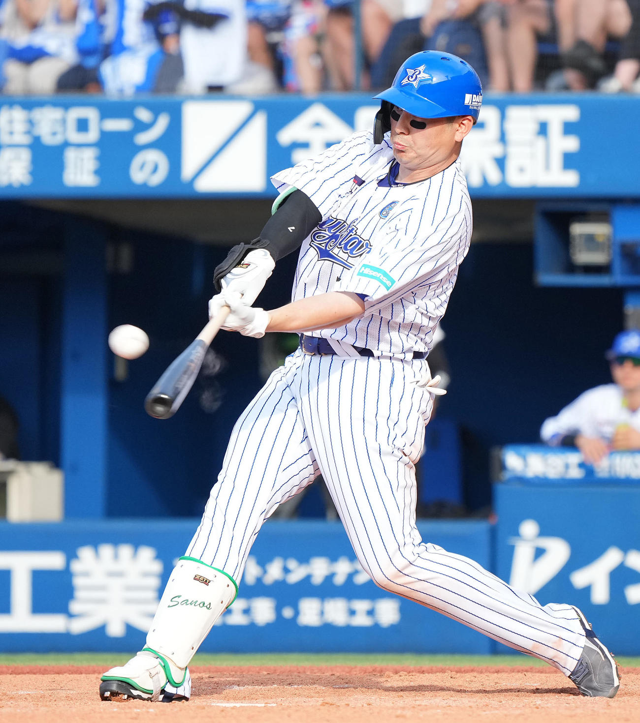DeNA佐野恵太（2023年9月10日撮影）