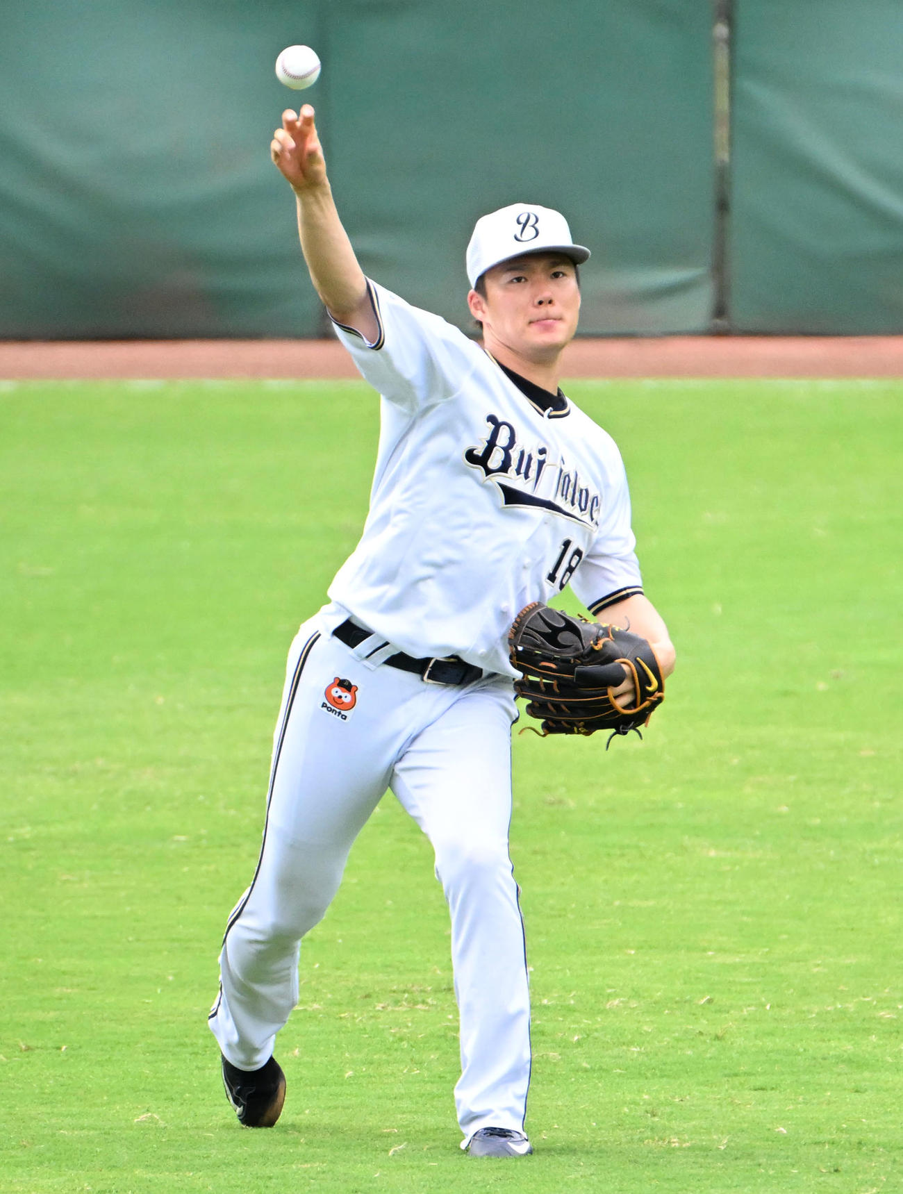 オリックス山本由伸（2023年9月6日撮影）