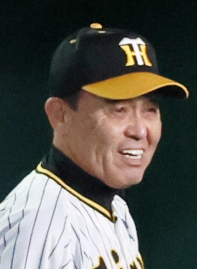 阪神・岡田監督（2023年9月14日撮影）