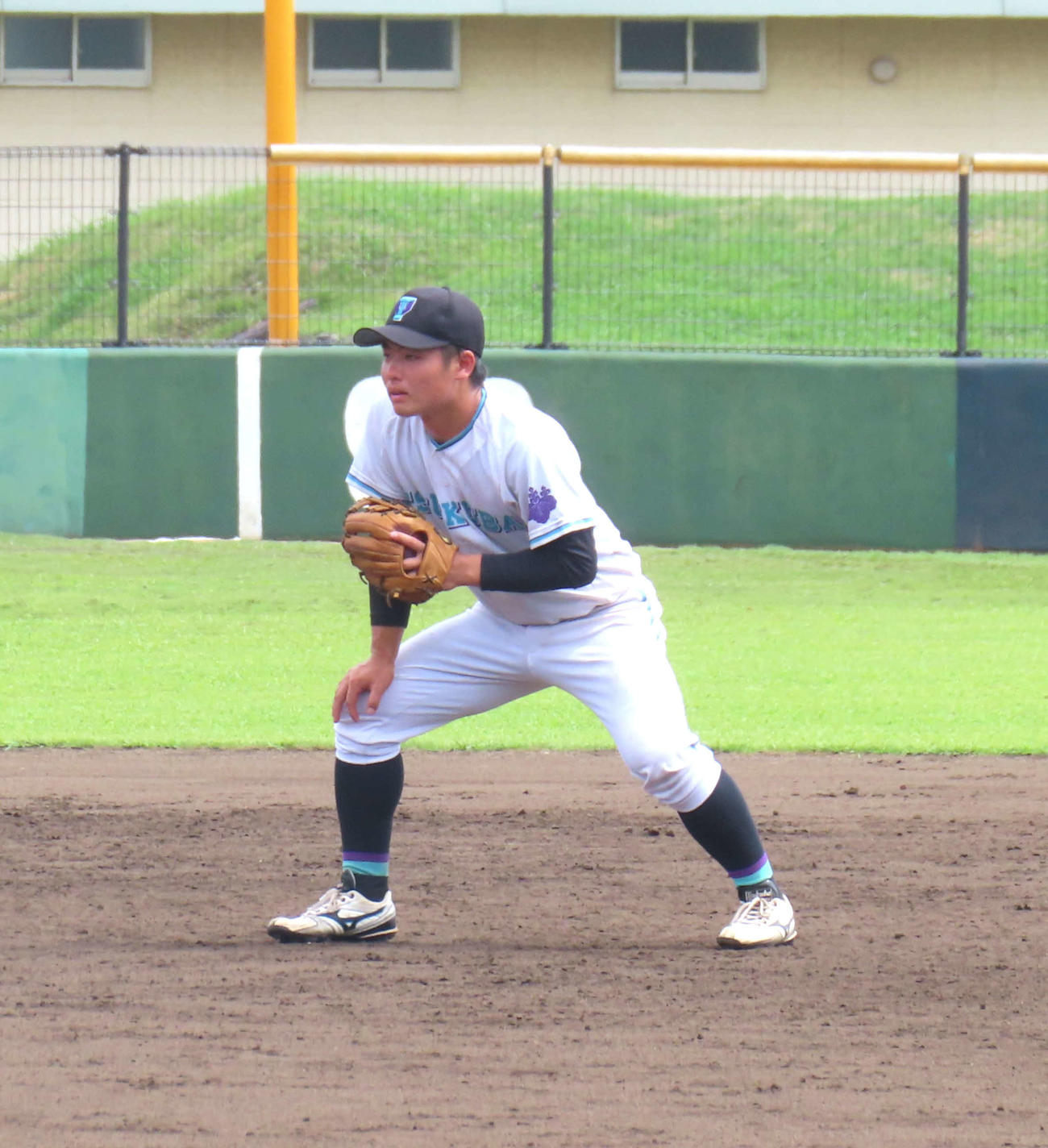 筑波大・宮沢圭汰内野手（撮影・黒須亮）