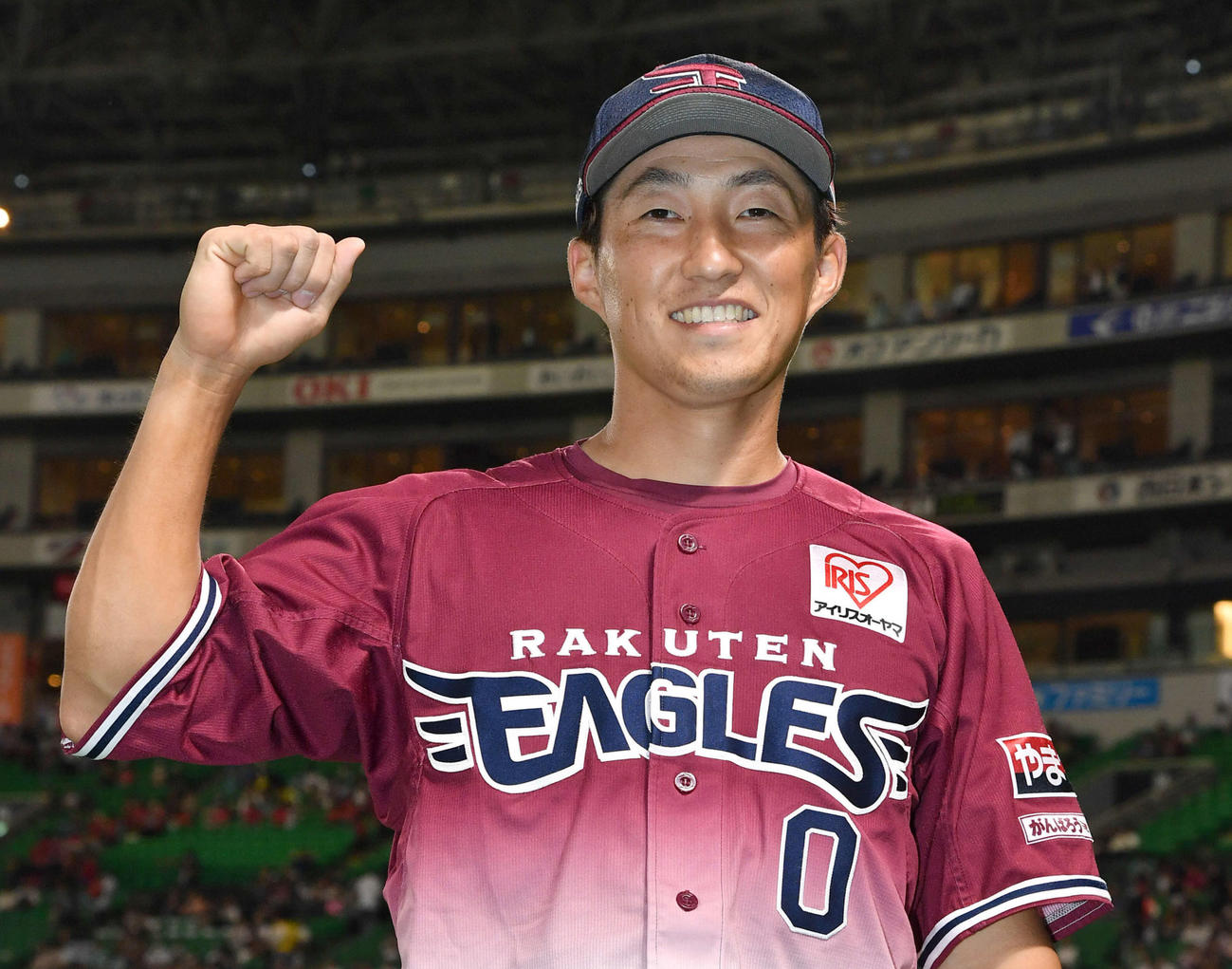 楽天小深田大翔（2023年9月8日撮影）