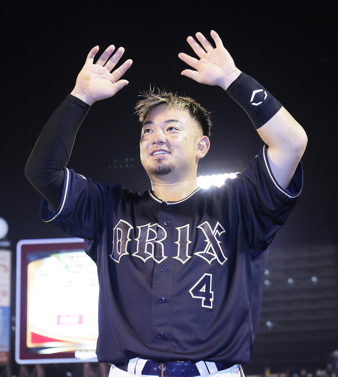 オリックス森友哉（2023年9月14日撮影）